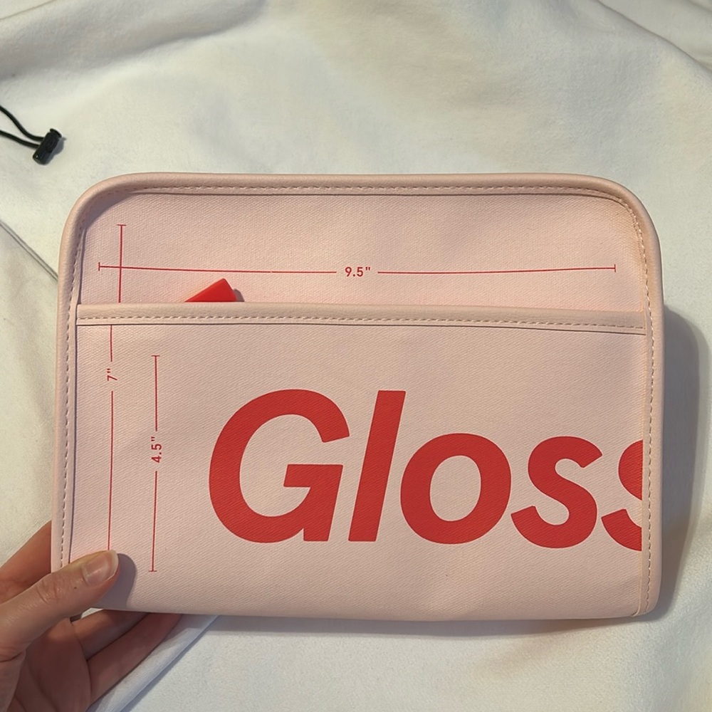 Glossier the beauty bag